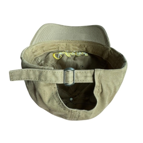 Cabela's Club Brown Cap One Size Adjustable Strapback Hat 100% Cotton Casual - Picture 7 of 9